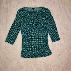 Ann Taylor Ruched Side Top